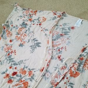 Women's Boho Floral Kimono